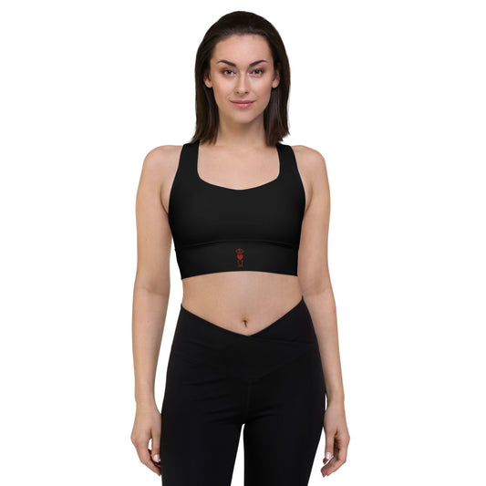 Eyelovu.com Longline Sports Bra