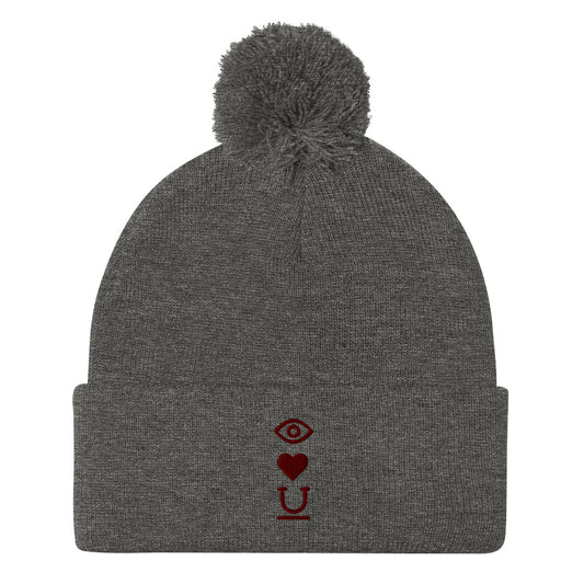 Eyelovu Pom-Pom Beanie - R